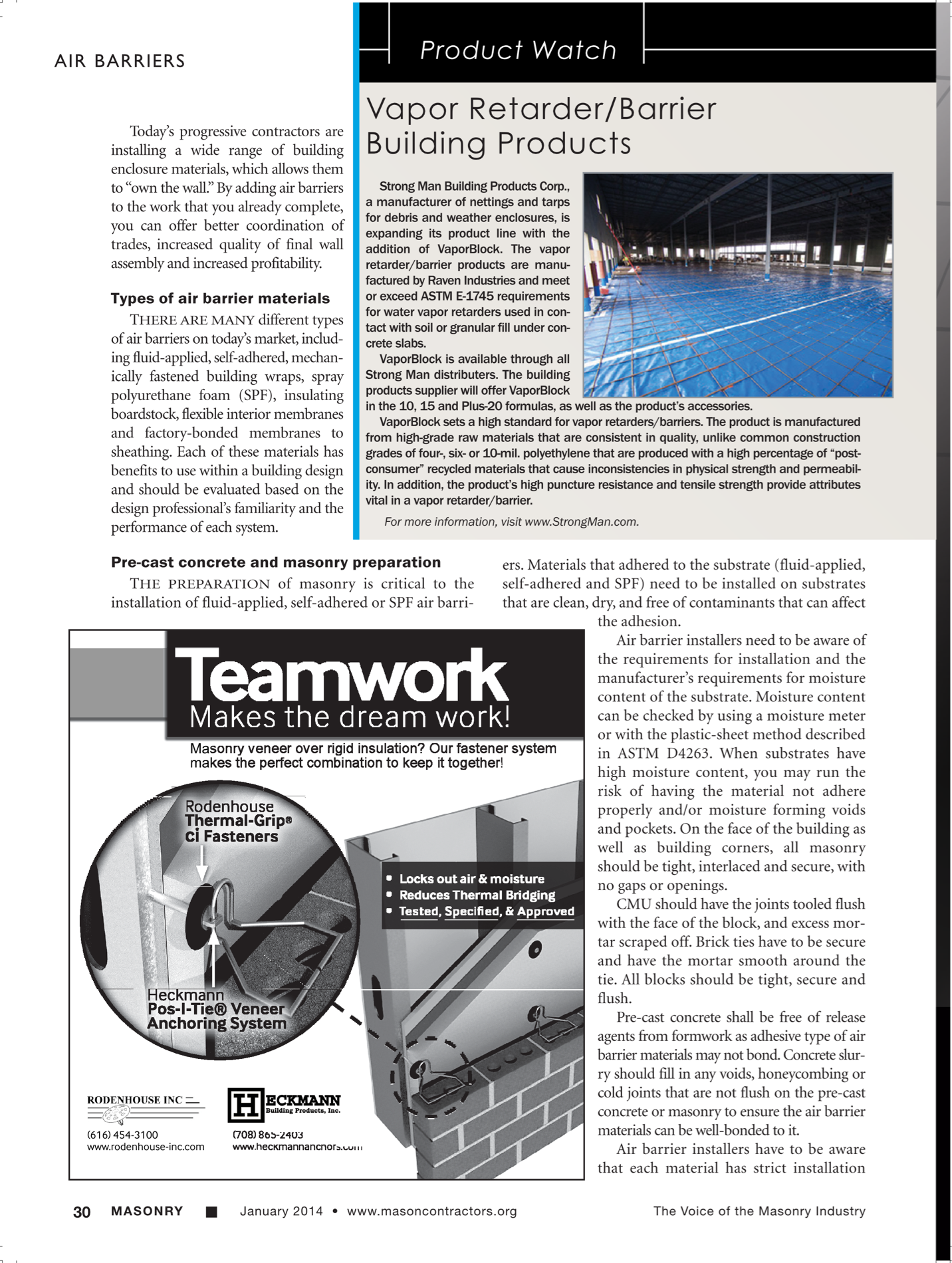 Masonry Magazine January 2014 Page. 32