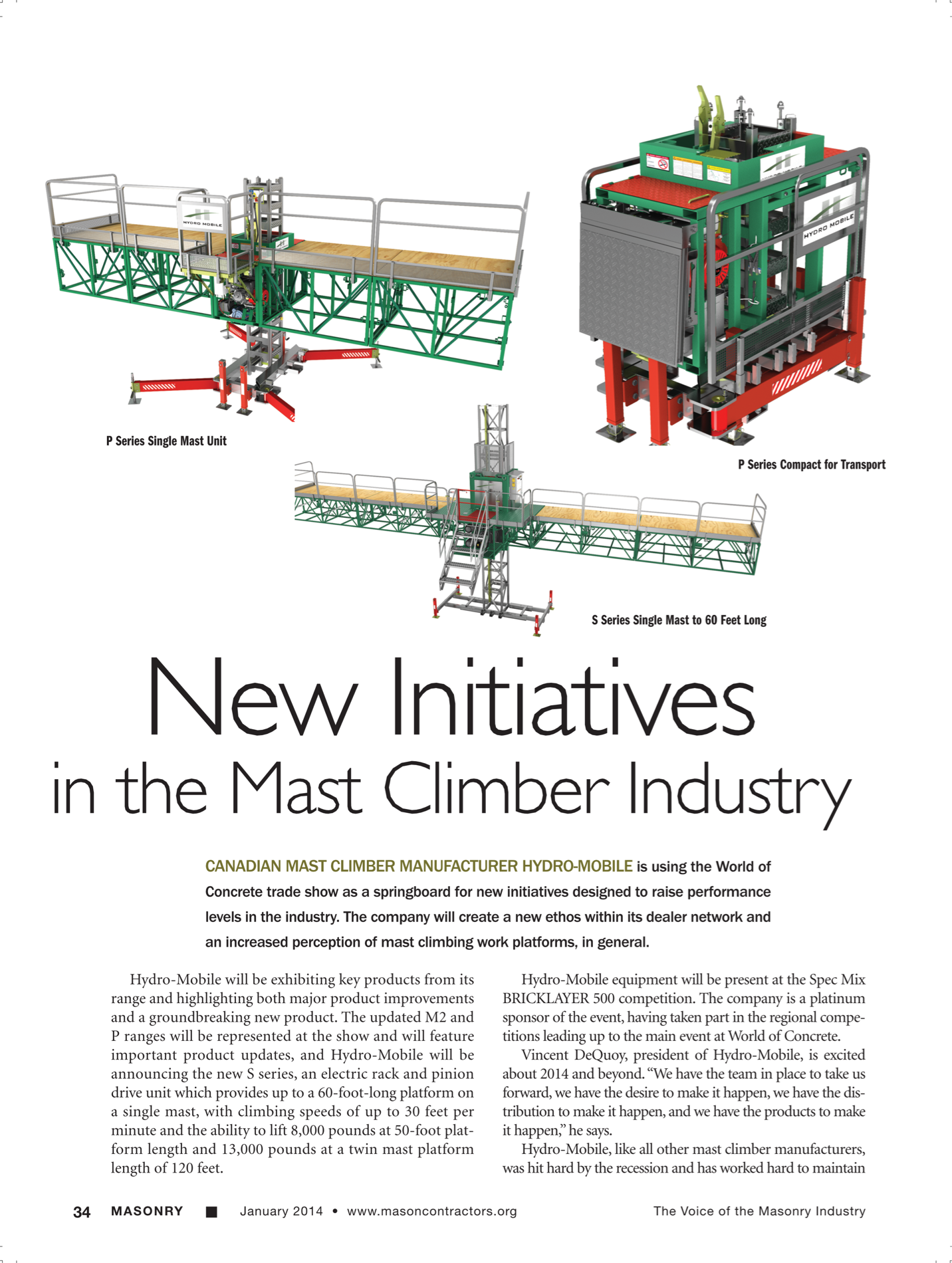 Masonry Magazine January 2014 Page. 36