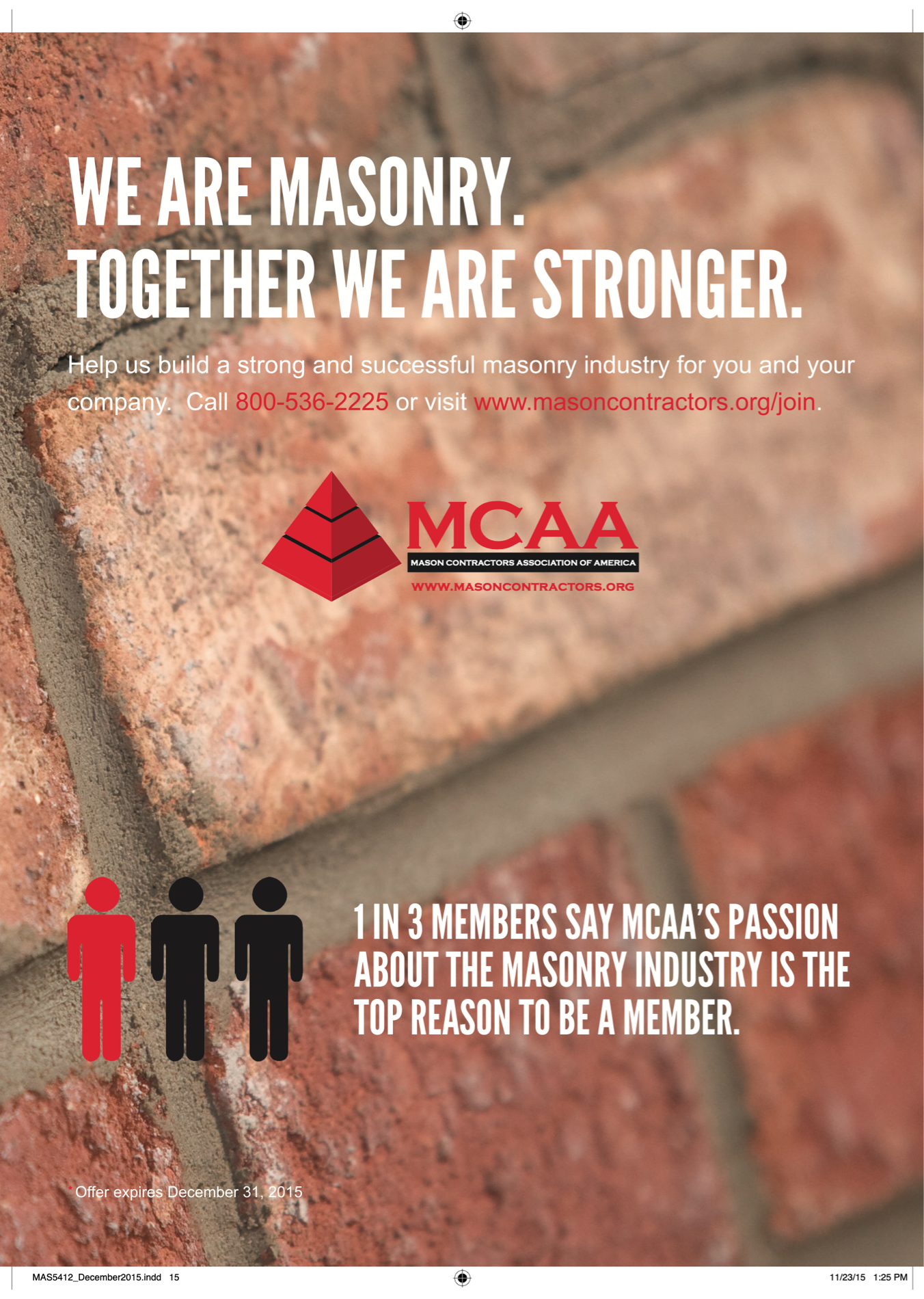 Masonry Magazine December 2015 Page. 17