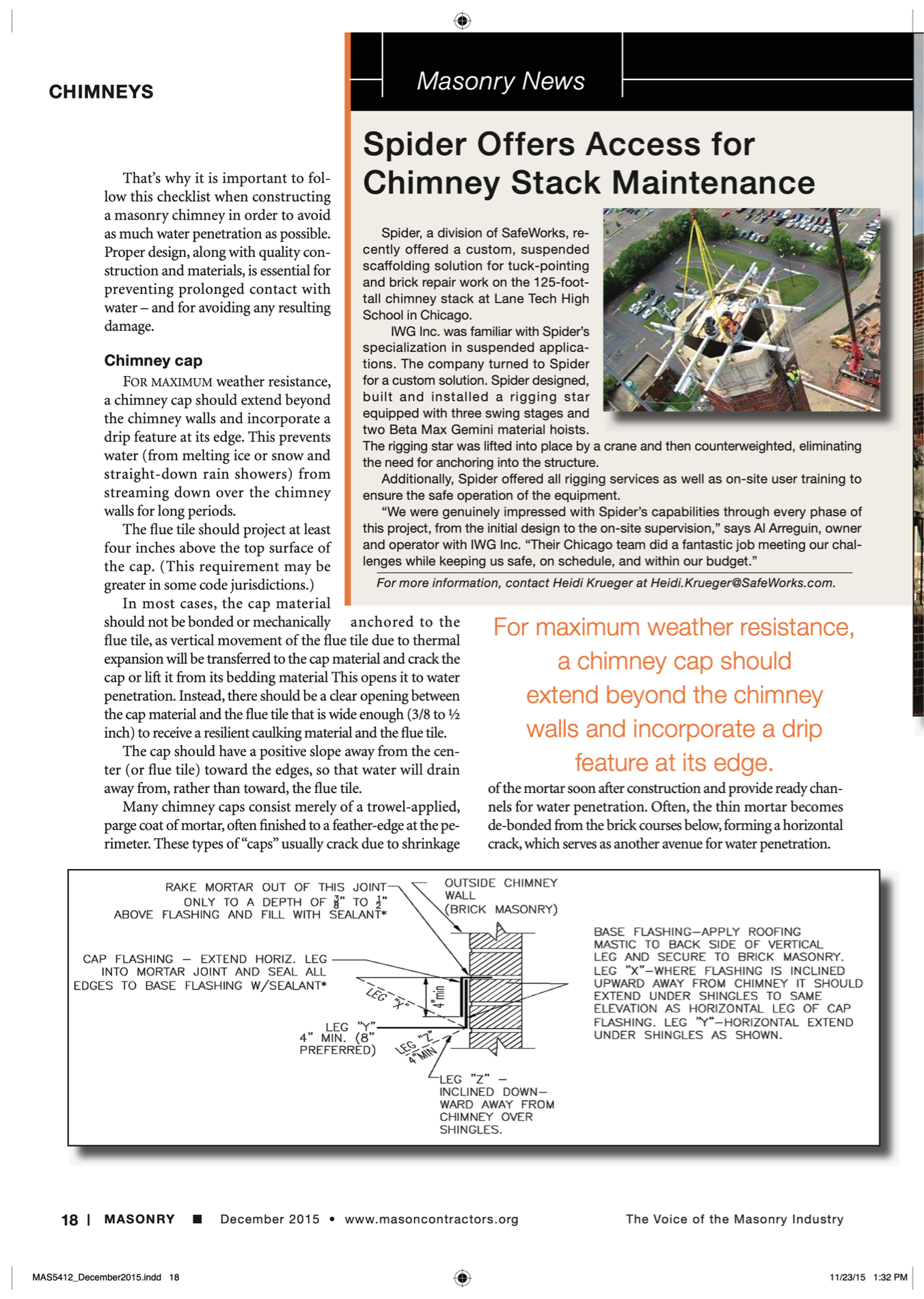 Masonry Magazine December 2015 Page. 20