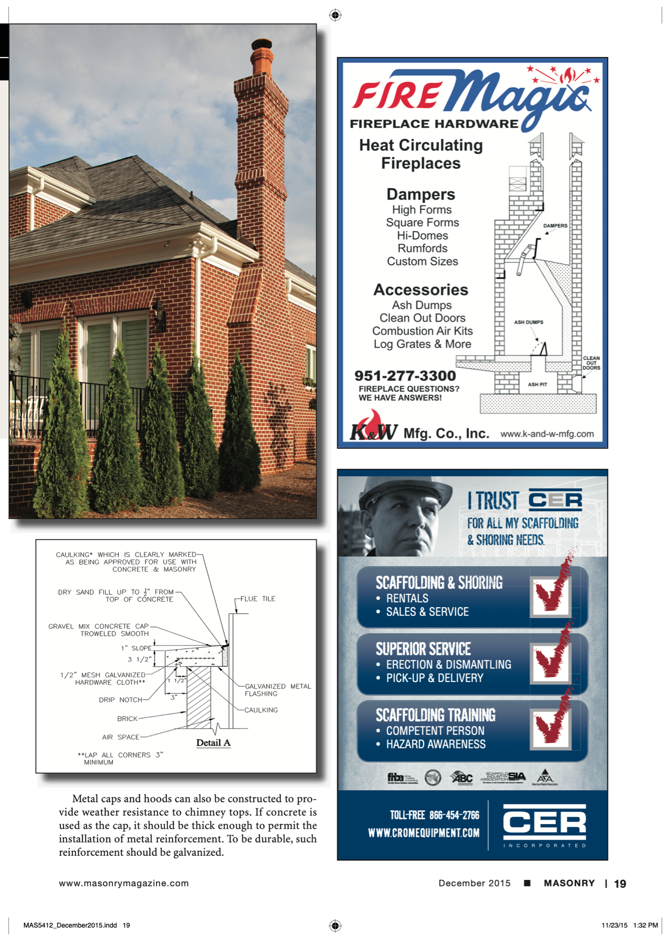 Masonry Magazine December 2015 Page. 21