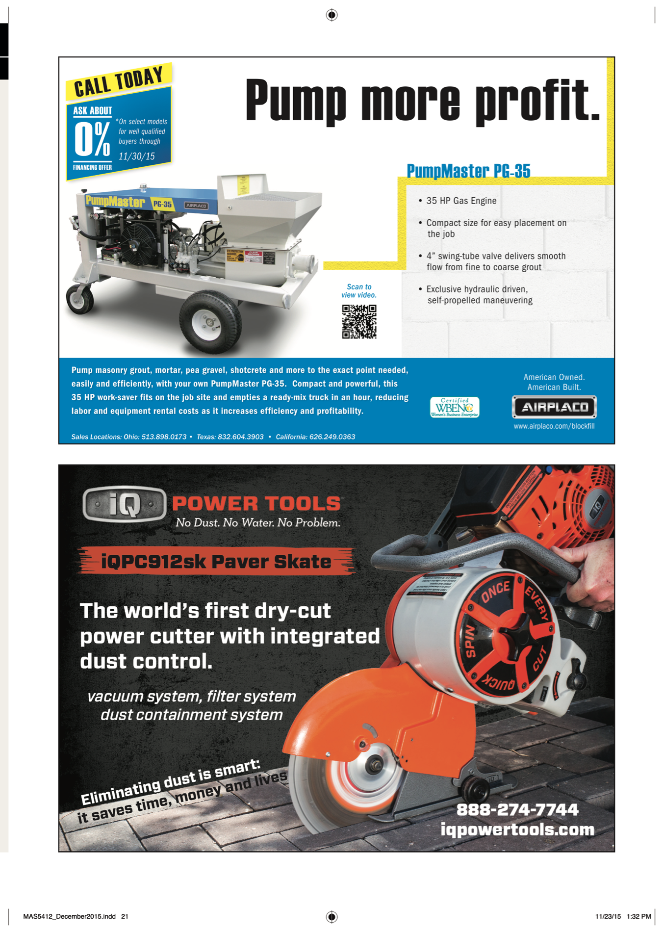 Masonry Magazine December 2015 Page. 23