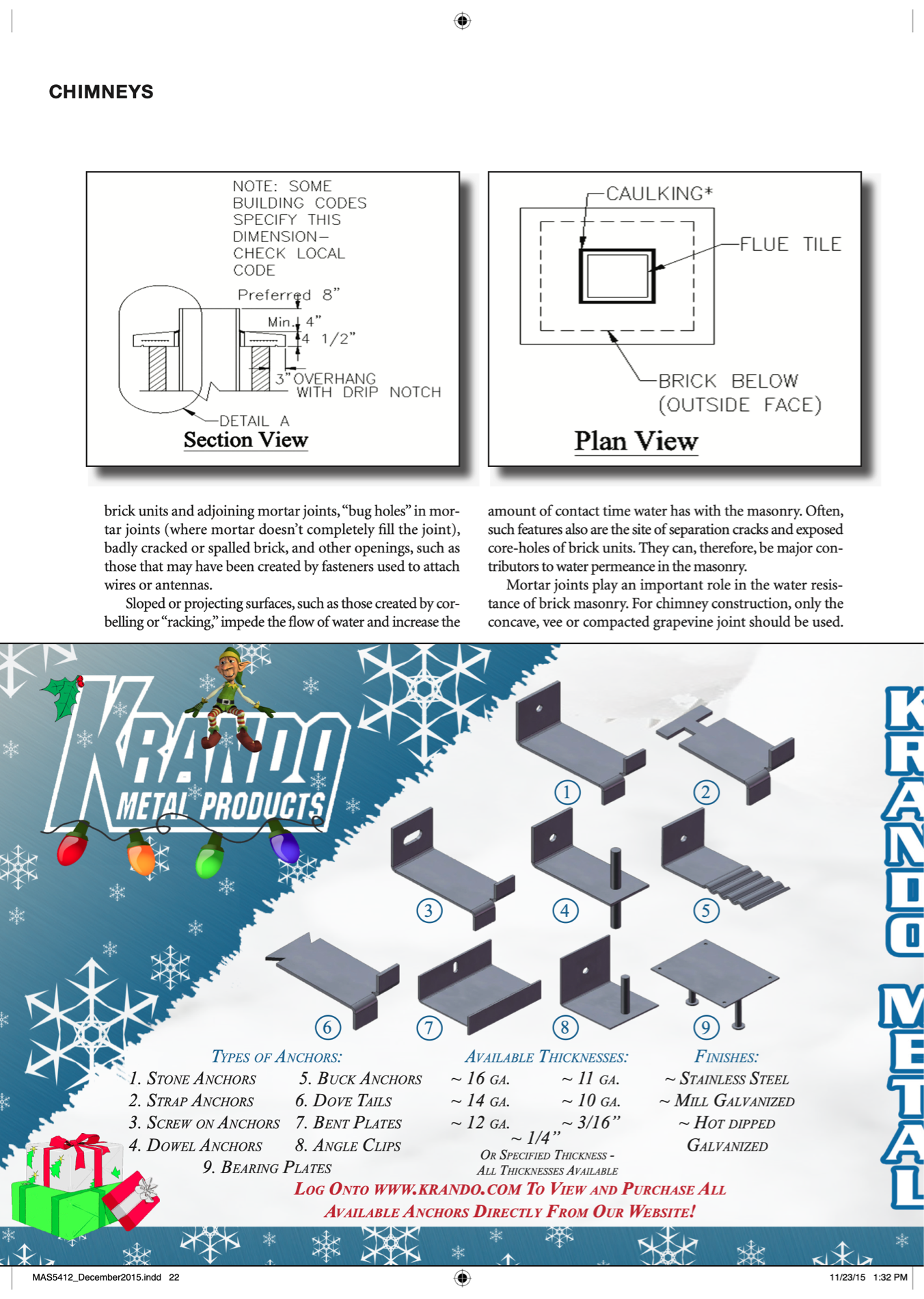 Masonry Magazine December 2015 Page. 24