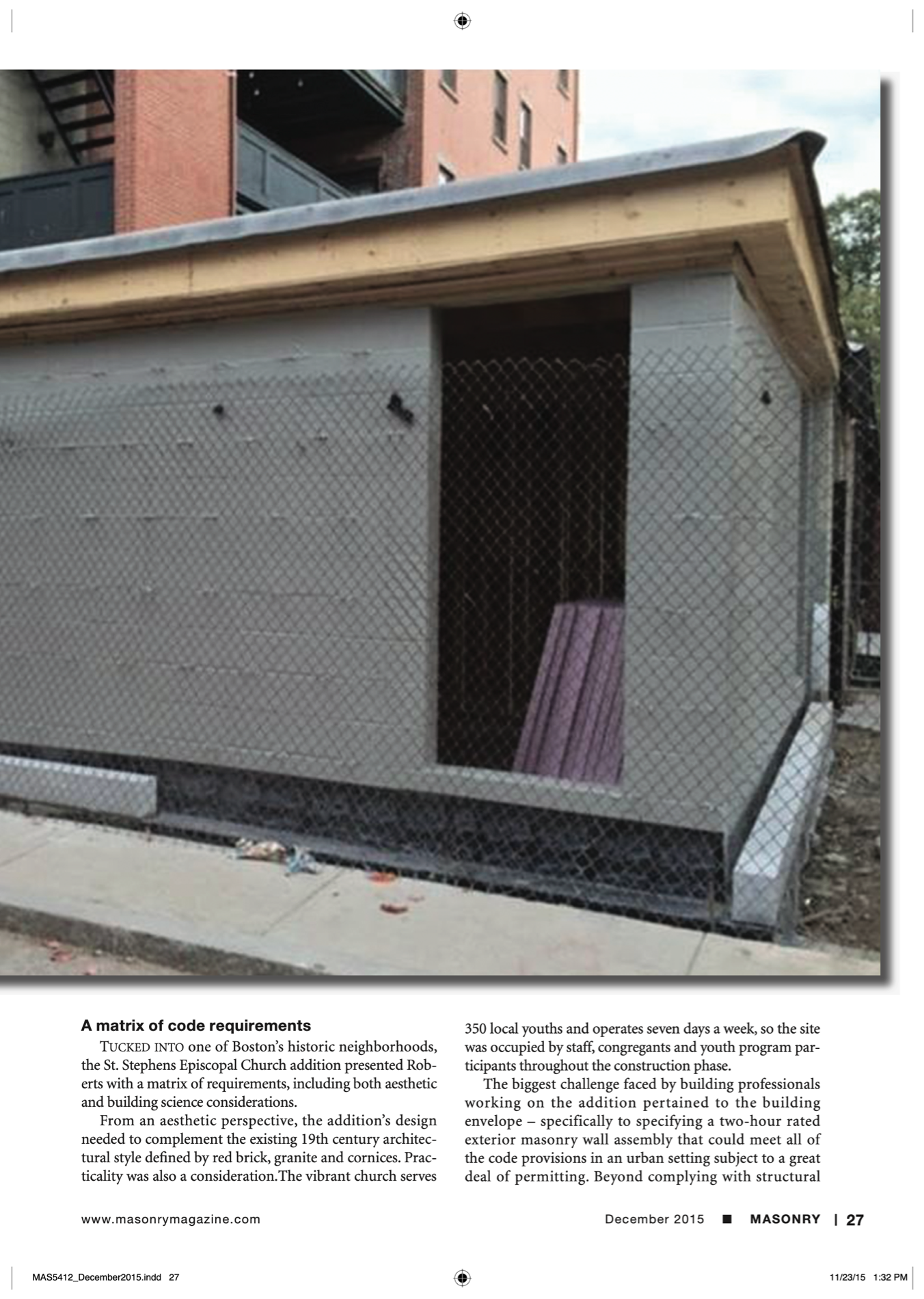 Masonry Magazine December 2015 Page. 29