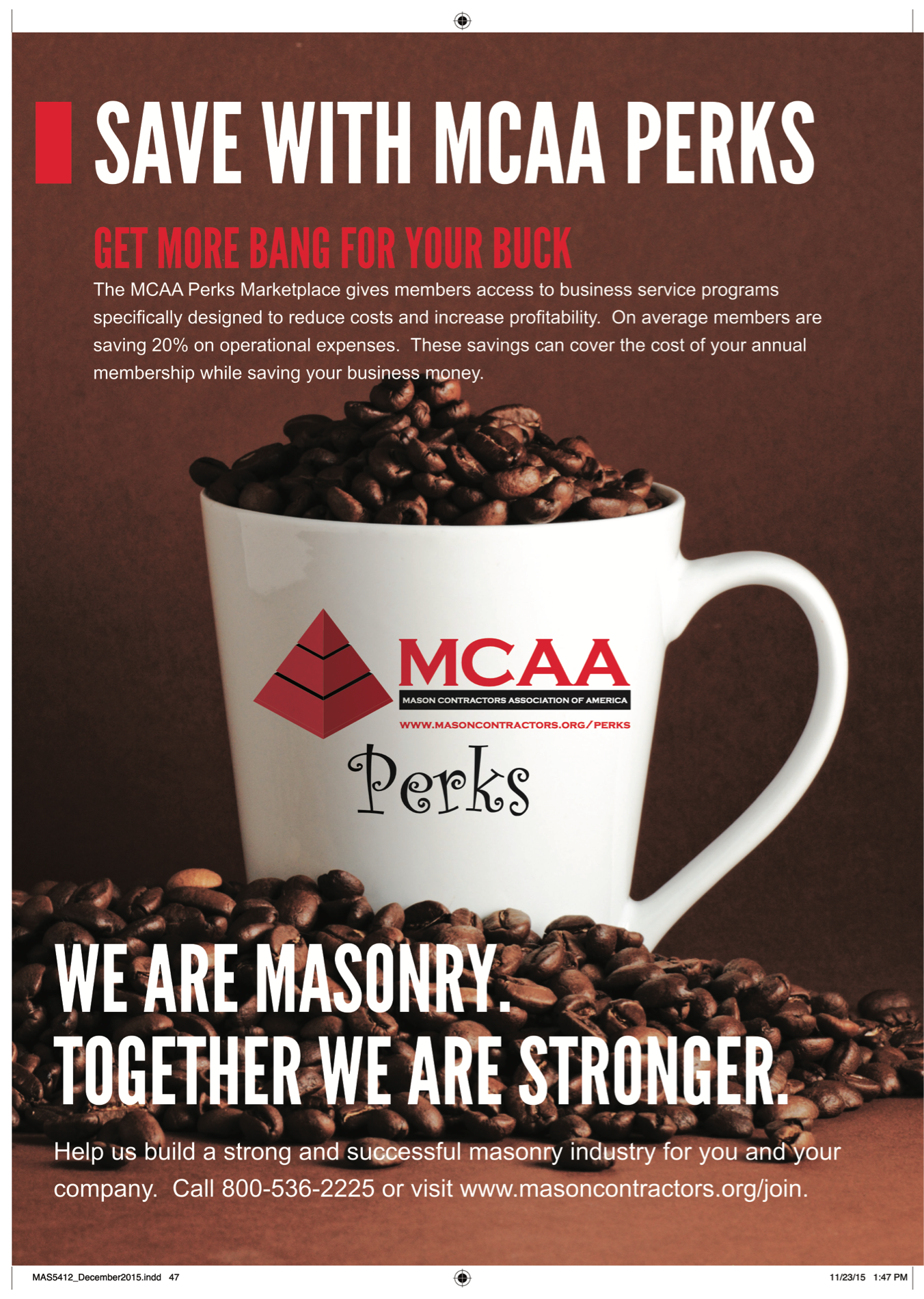 Masonry Magazine December 2015 Page. 49