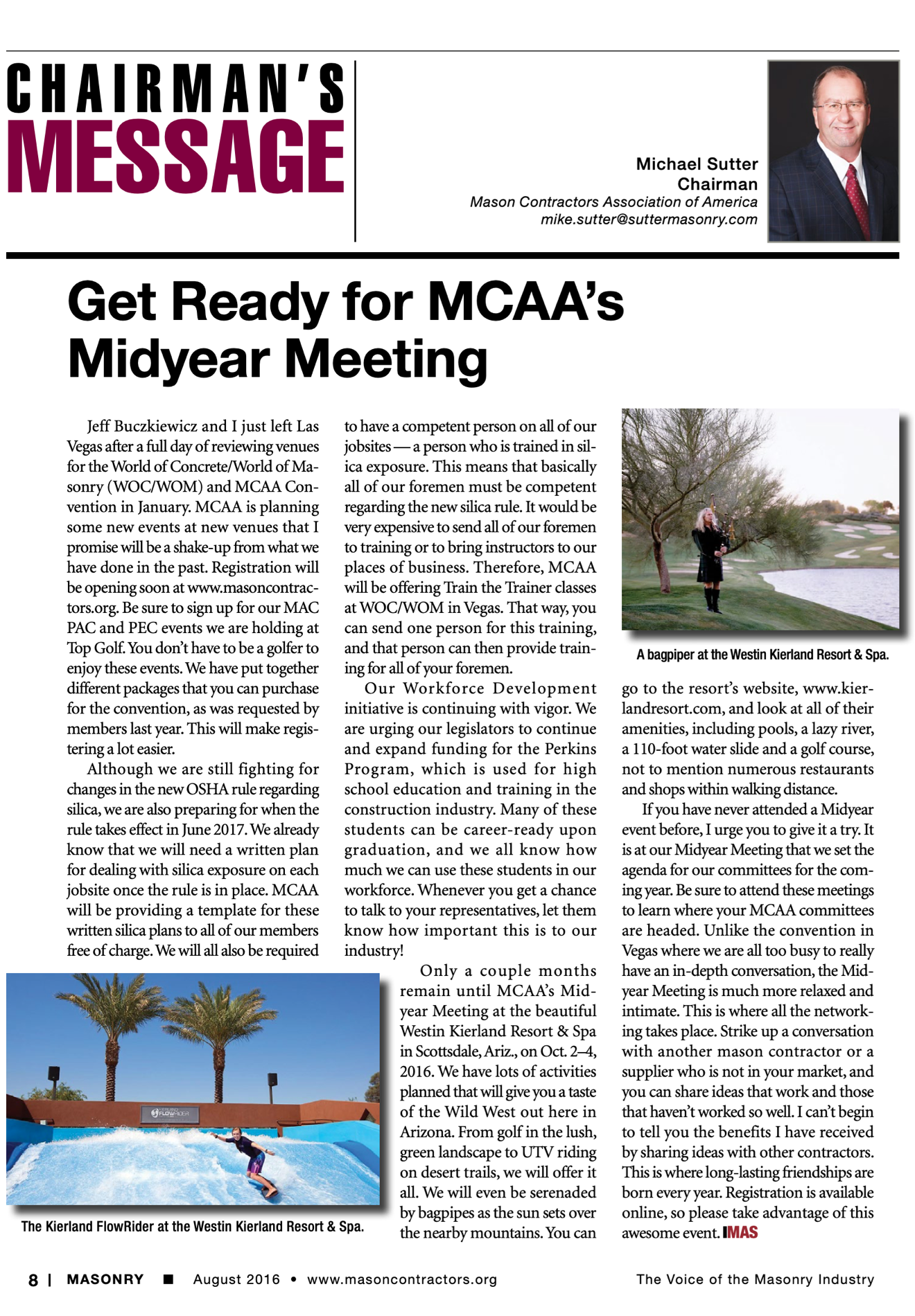 Masonry Magazine August 2016 Page. 10