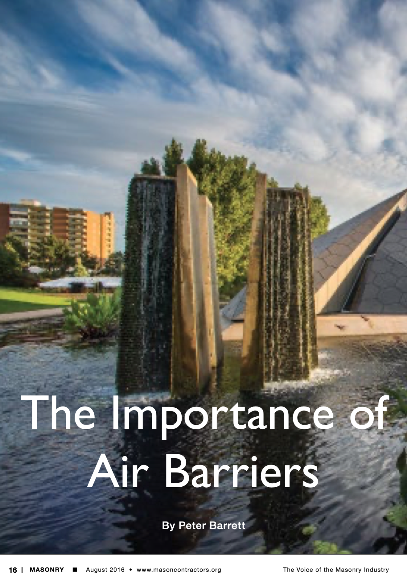 Masonry Magazine August 2016 Page. 18