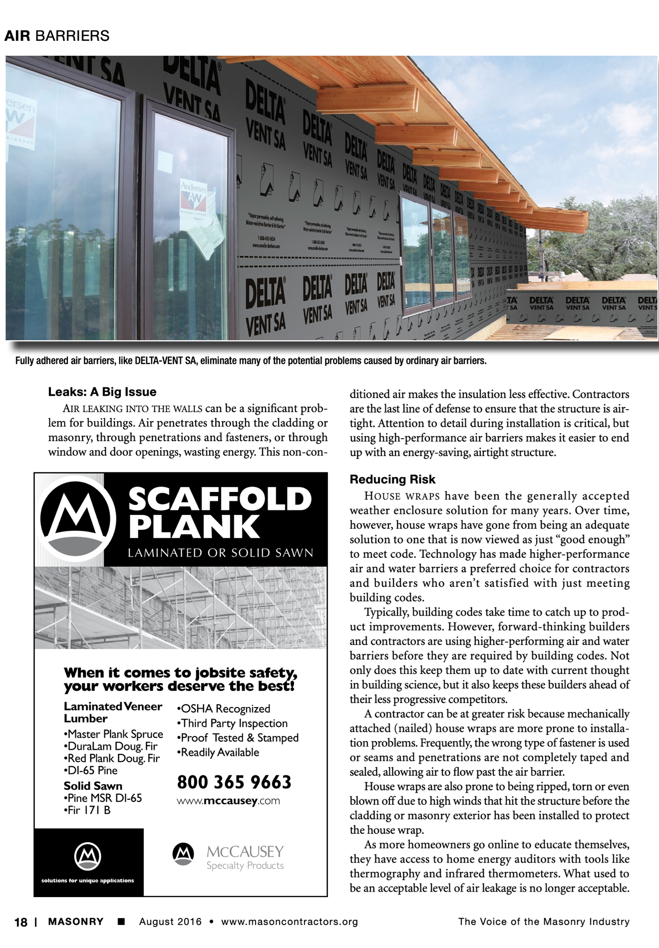 Masonry Magazine August 2016 Page. 20