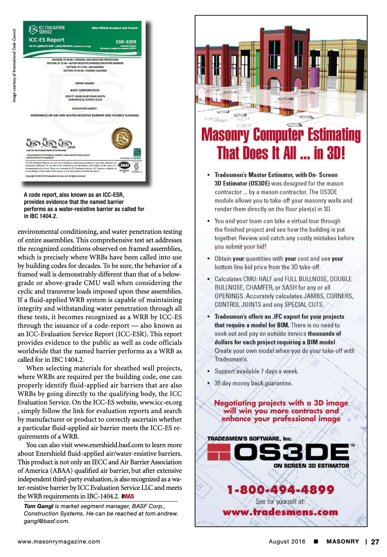 Masonry Magazine August 2016 Page. 29