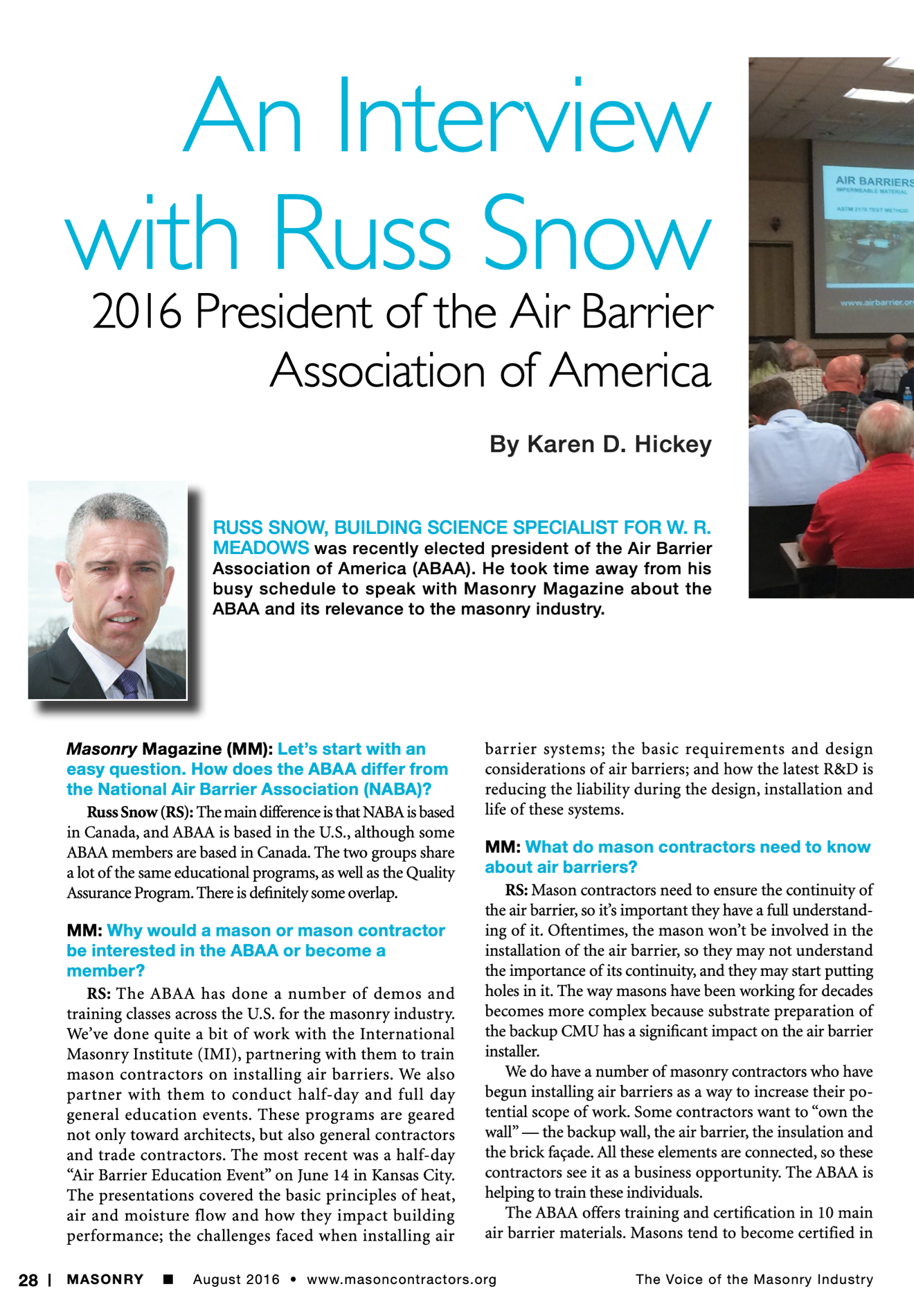 Masonry Magazine August 2016 Page. 30