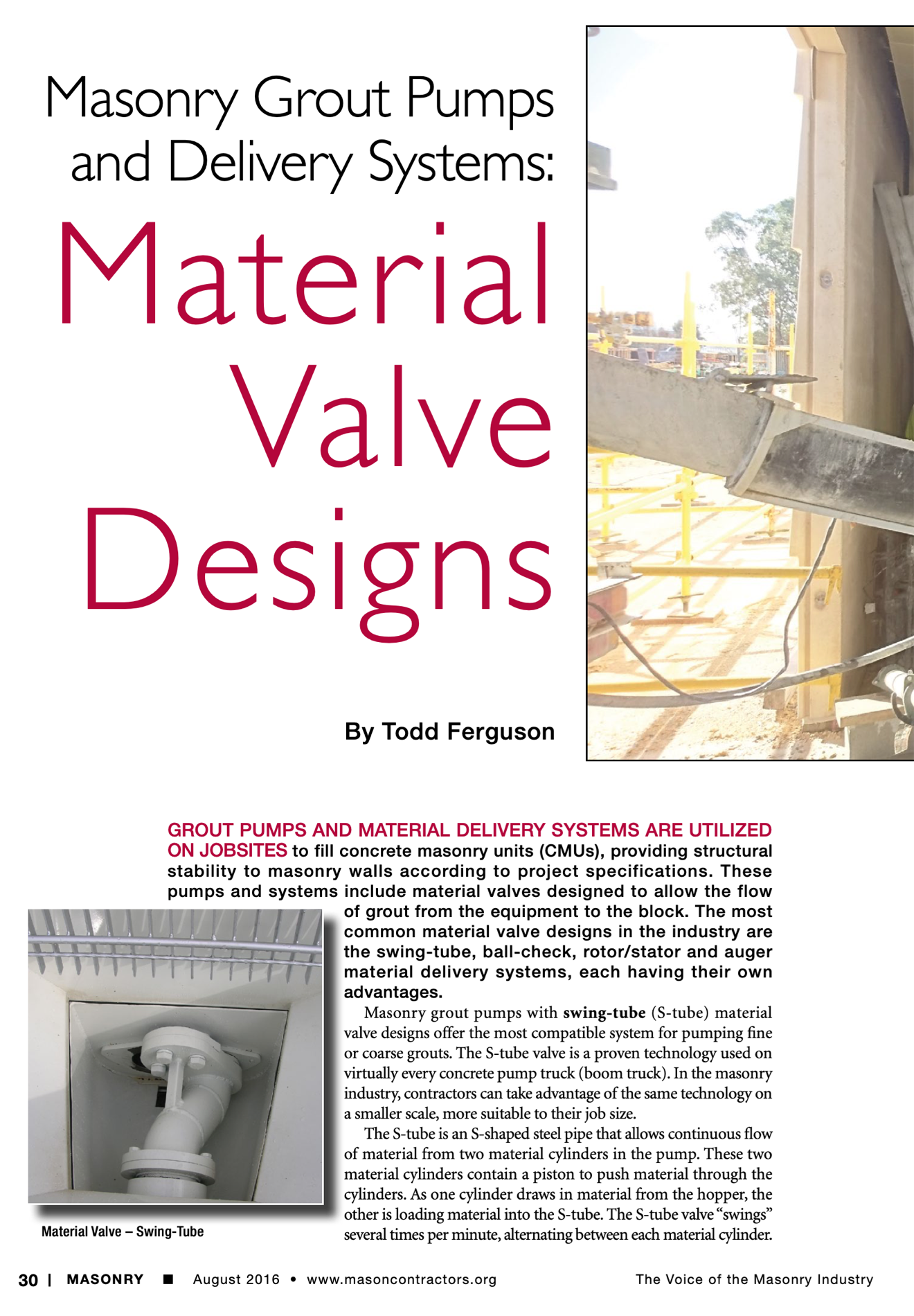 Masonry Magazine August 2016 Page. 32