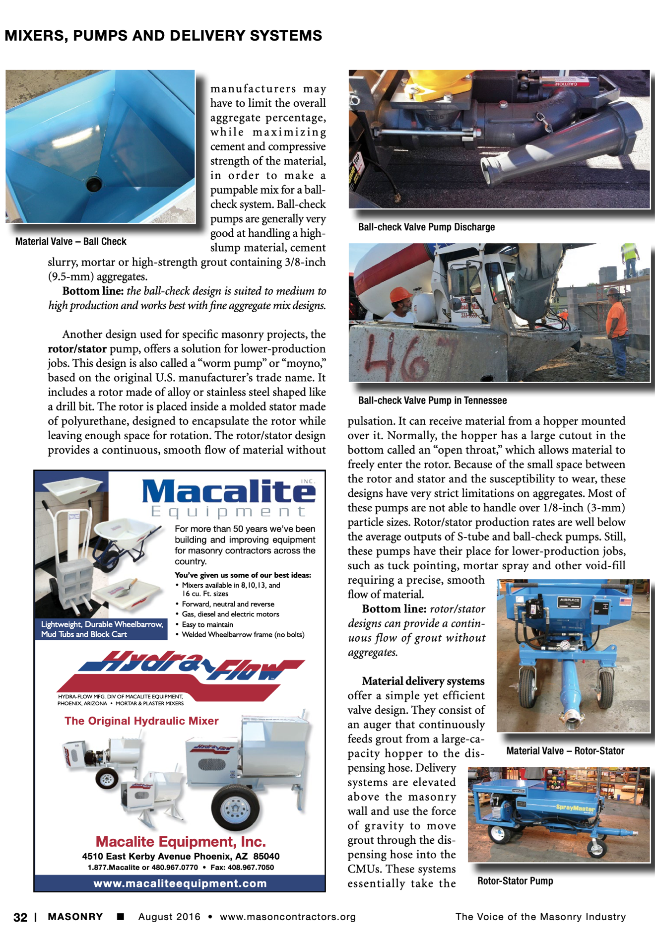 Masonry Magazine August 2016 Page. 34