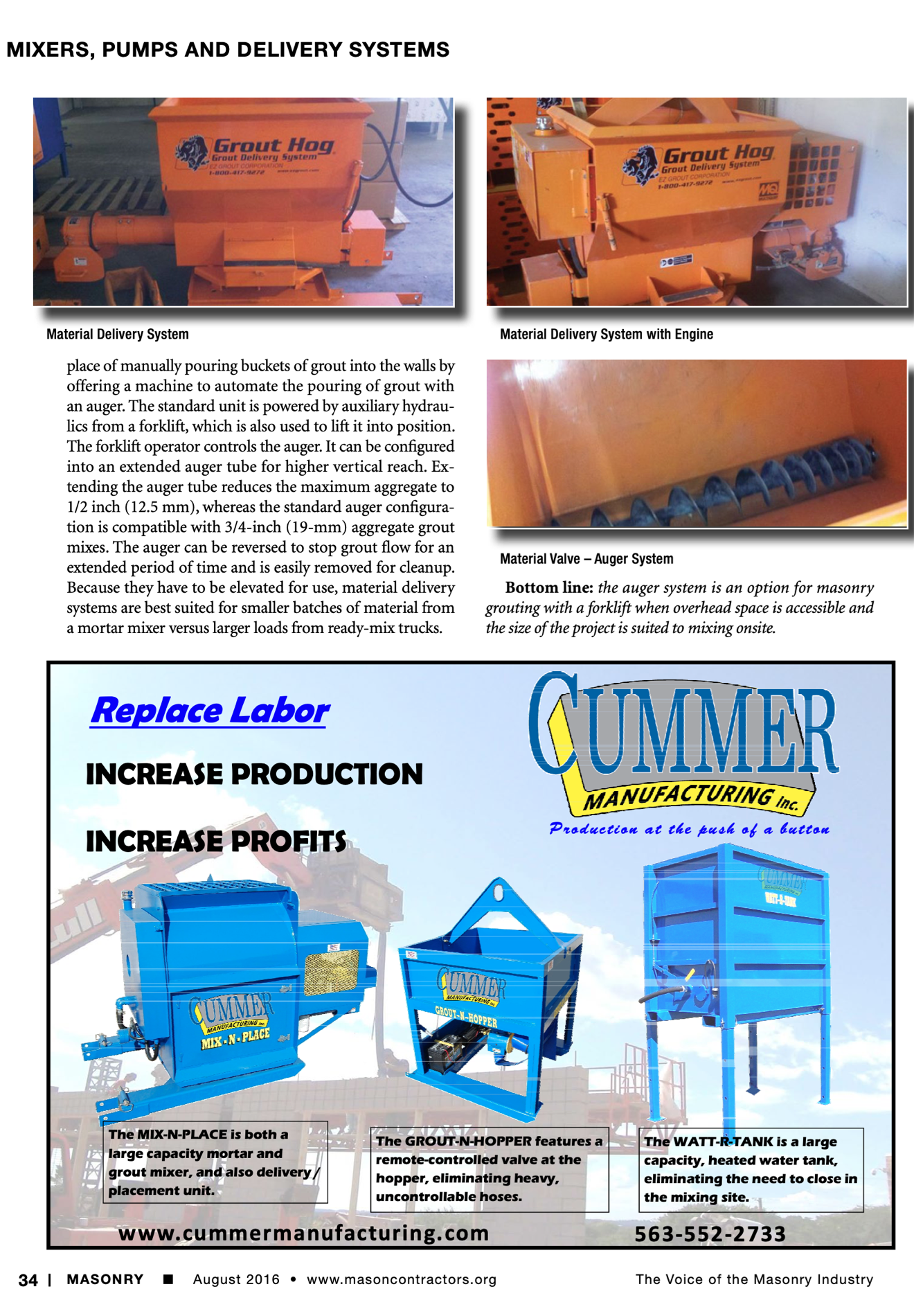 Masonry Magazine August 2016 Page. 36