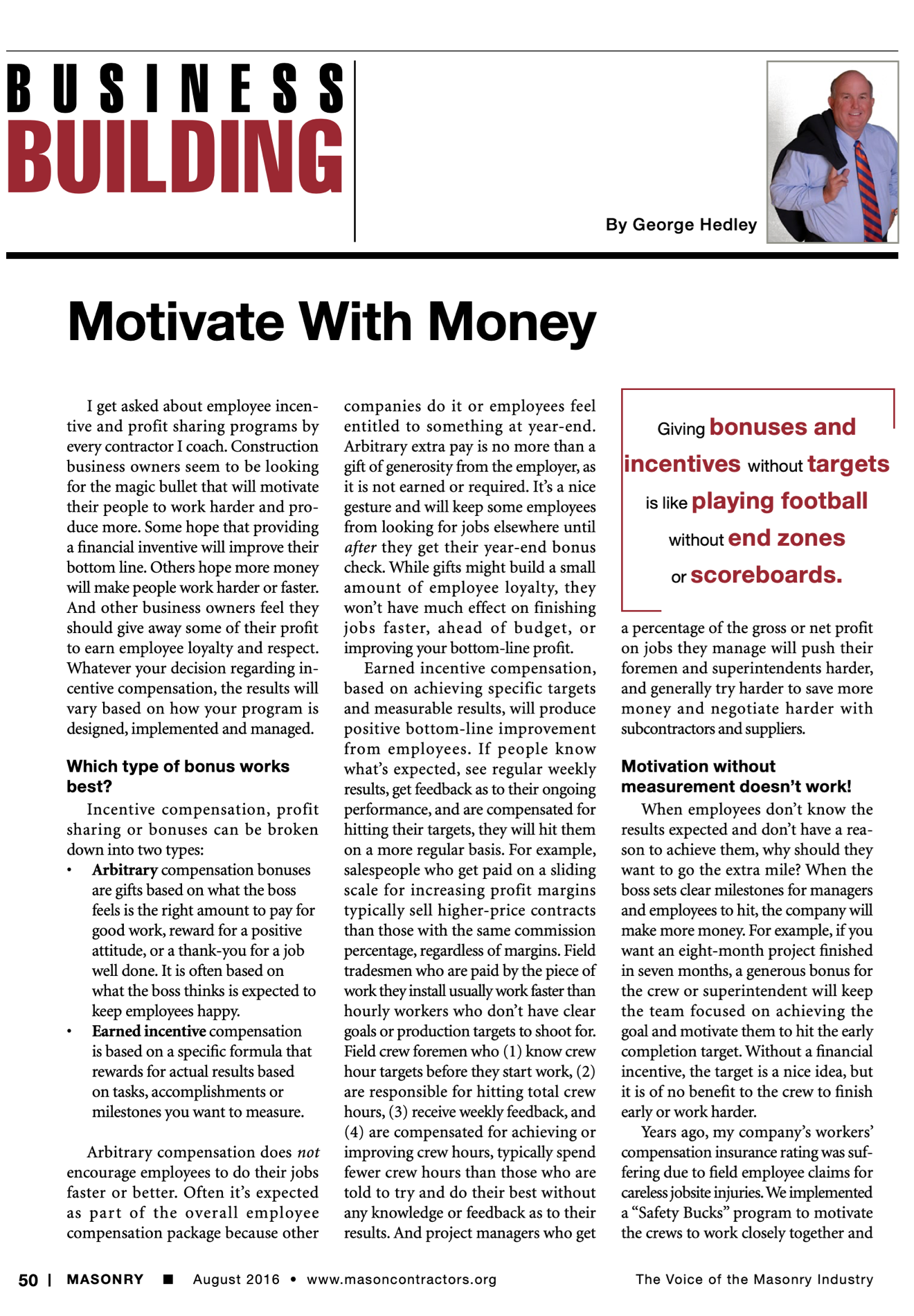 Masonry Magazine August 2016 Page. 52