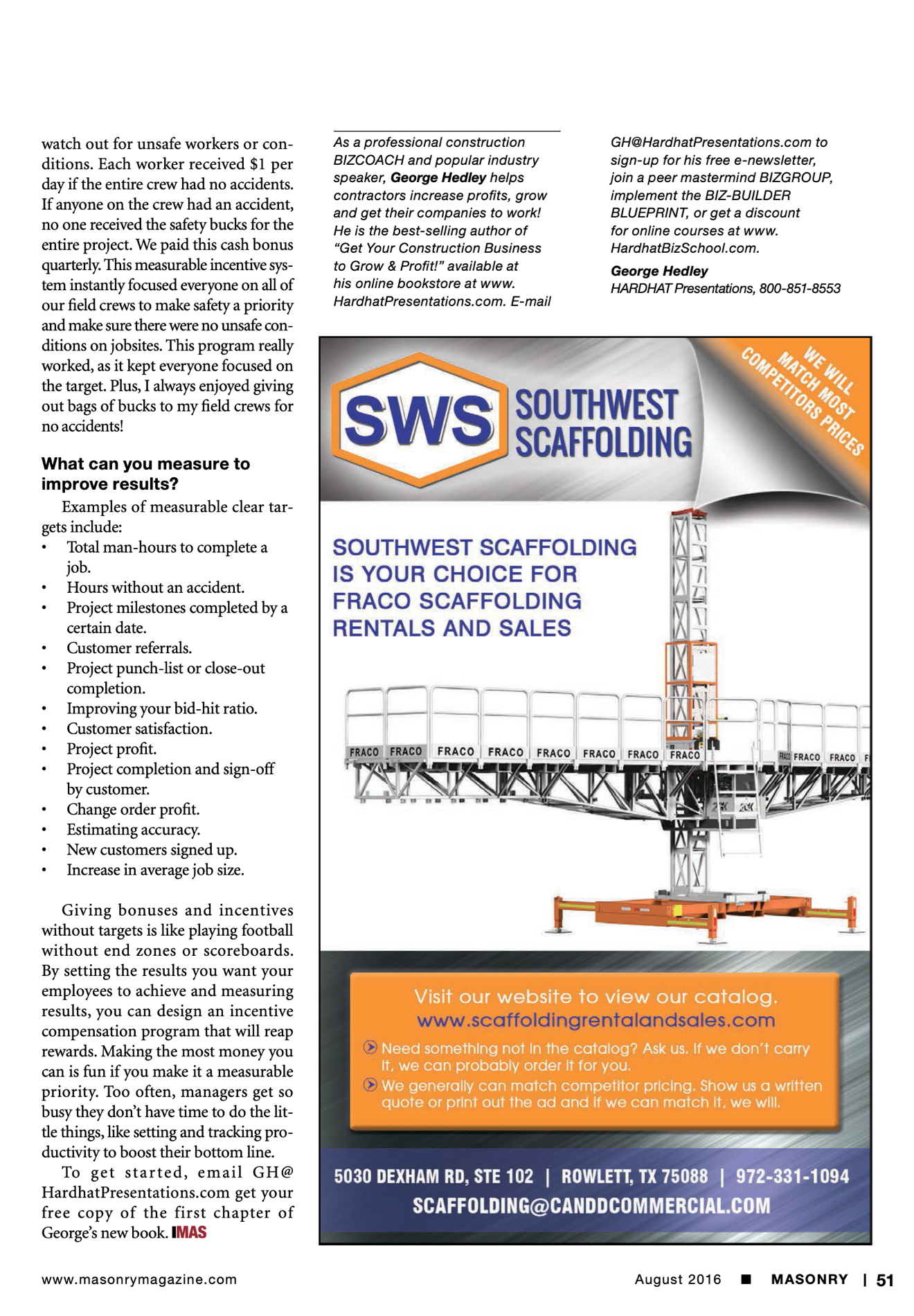 Masonry Magazine August 2016 Page. 53