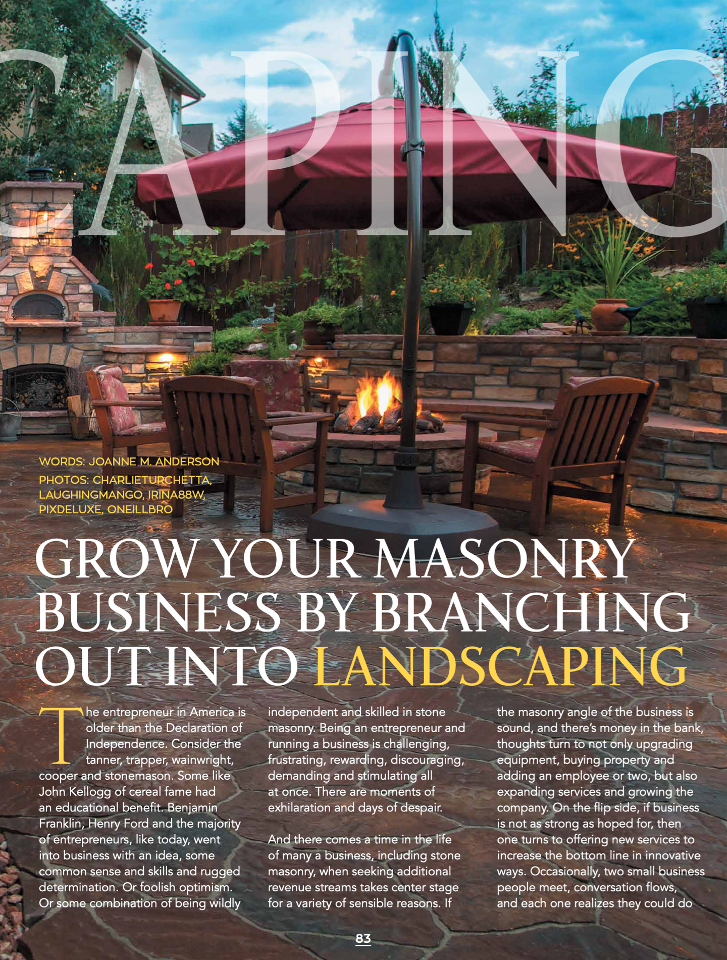 Masonry Magazine December 2017 Page. 83