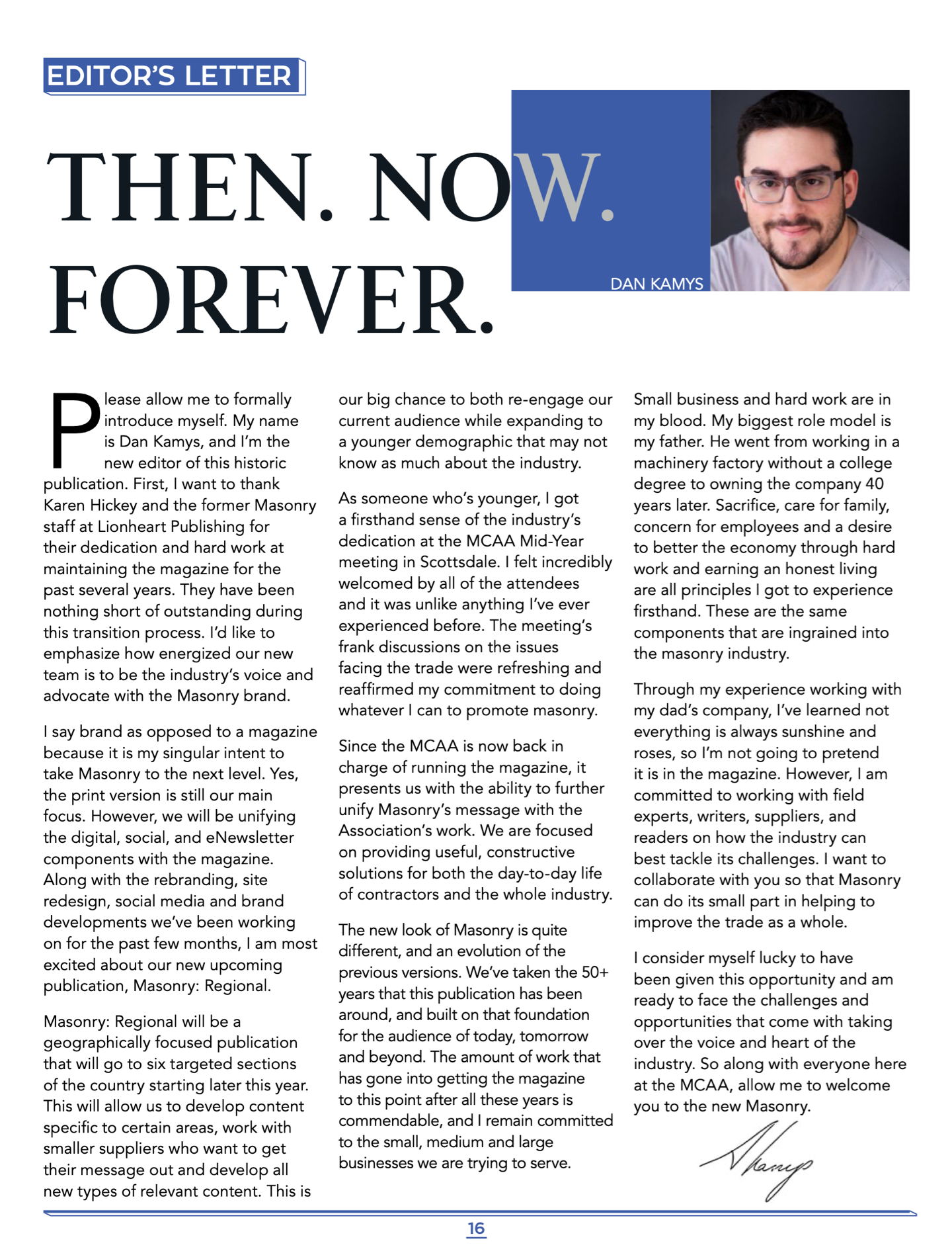 Masonry Magazine January 2017 Page. 16