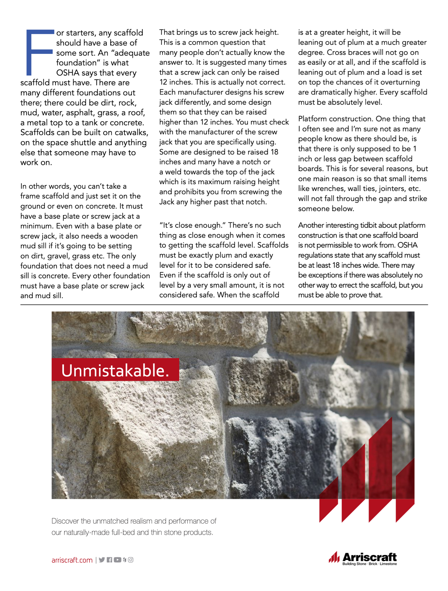 Masonry Magazine January 2017 Page. 25
