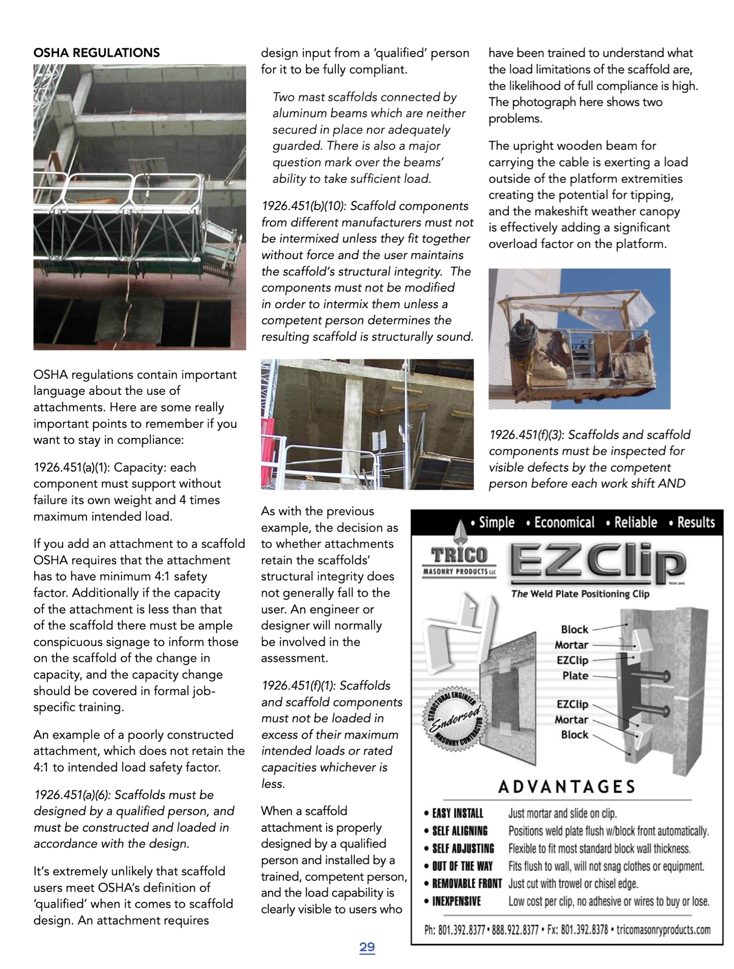 Masonry Magazine January 2017 Page. 29