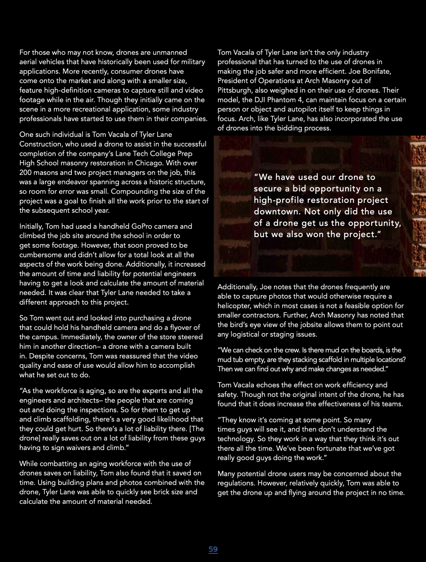 Masonry Magazine January 2017 Page. 59