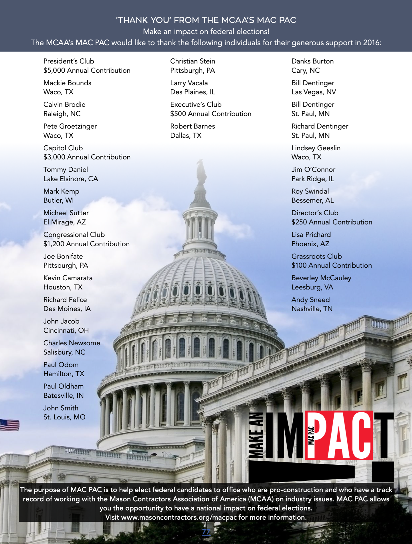 Masonry Magazine January 2017 Page. 77
