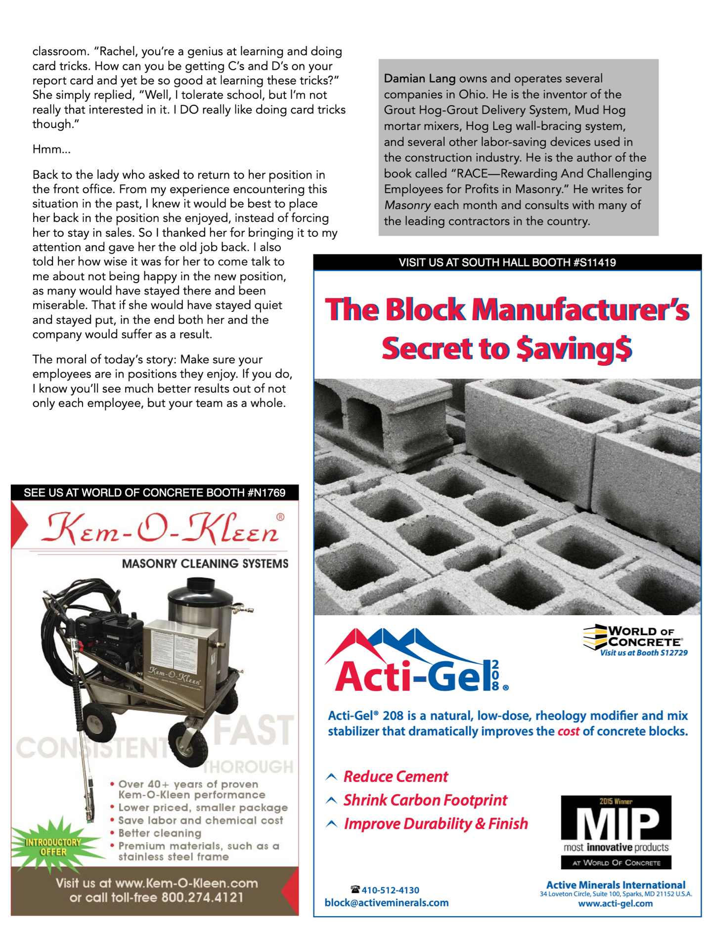 Masonry Magazine January 2017 Page. 87